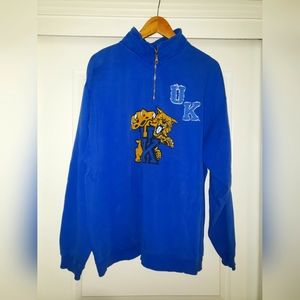 University of Kentucky Wildcats Step Ahead Sportswear 1/4 Zip Top